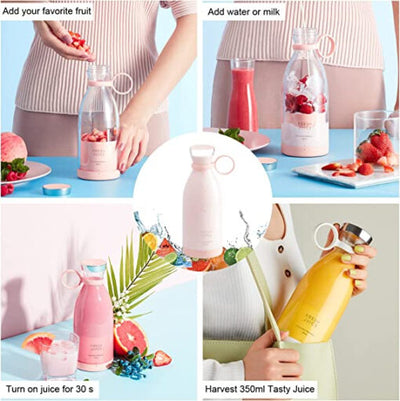 Portable Juicer Bottle – Your On-the-Go Smoothie Solution!