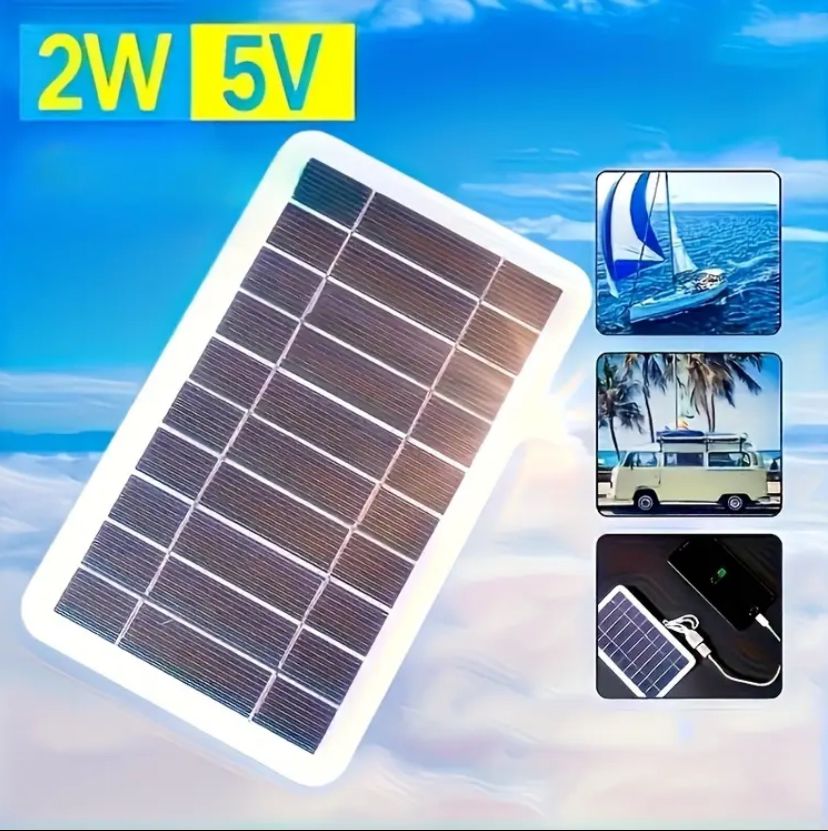 Solar-Powered USB Charger